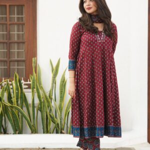 Cotton kurti set